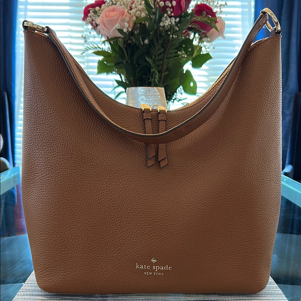 Kate Spade Brown Hobo Bag with Timeless Design
